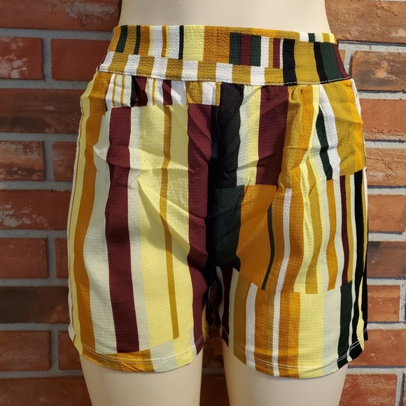 Multicolored striped 2 piece set - Picture 2 of 5